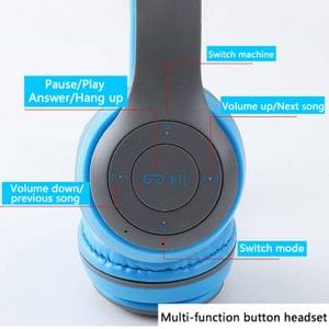 1643010418917-Belear P47 Studio On-Ear Wireless Bluetooth 5.0 White Headphones7.jpg